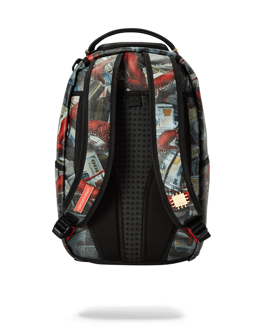 SPRAYGROUND® BACKPACK RED LEOPARD MONEY