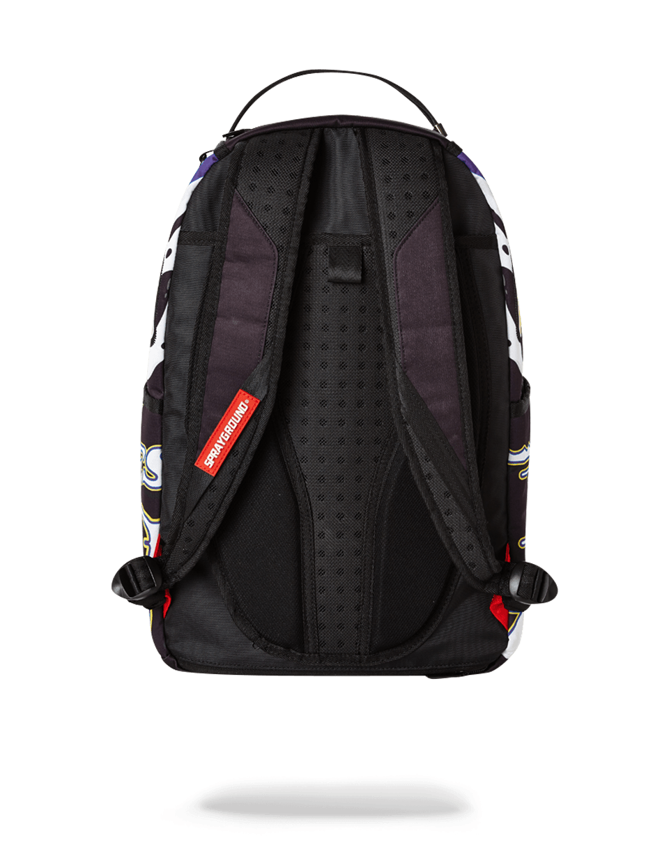 SPRAYGROUND® BACKPACK NBA LAB LA LAKERS VERTICAL SHARKMOUTH
