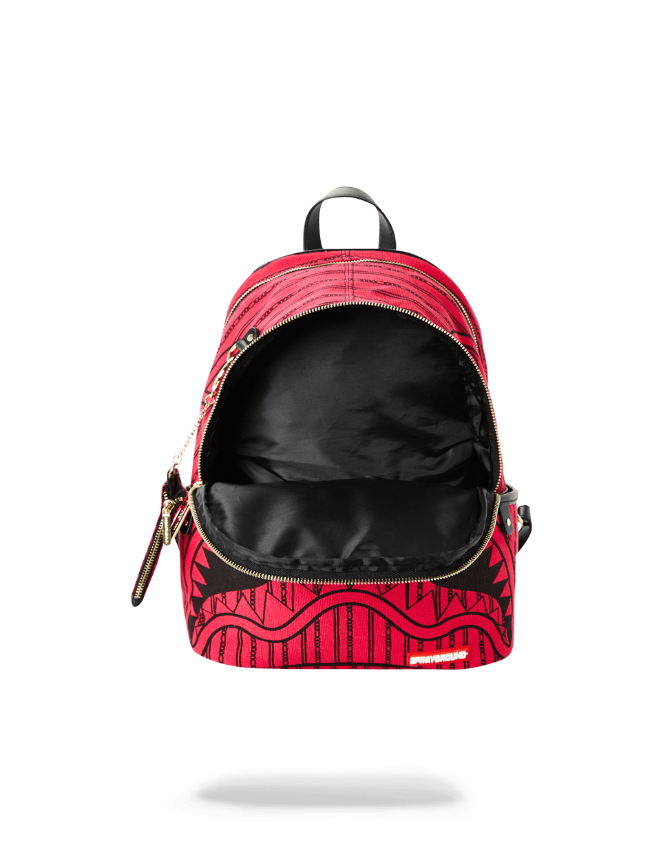 Sprayground reverse sharks in paris backpack deals