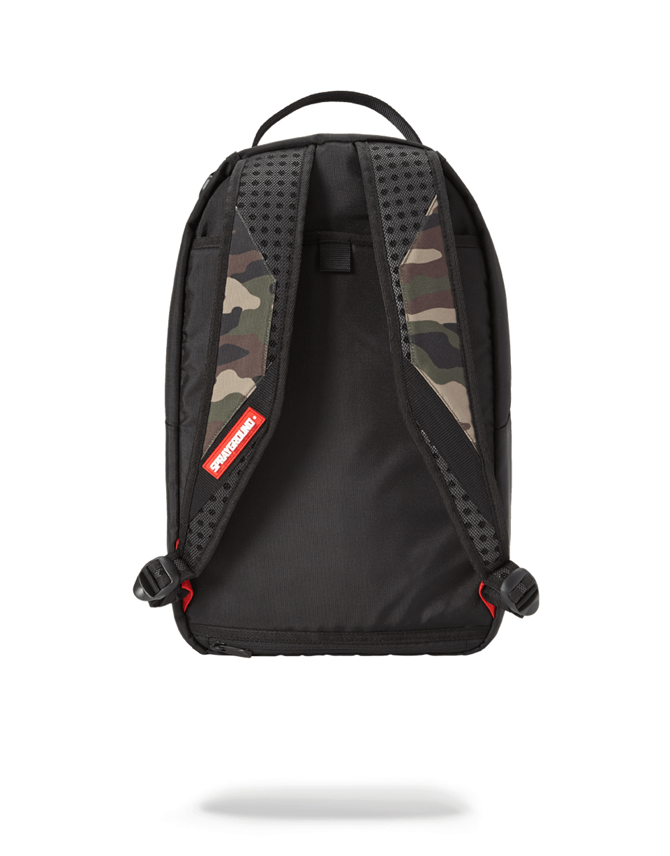 SPRAYGROUND® BACKPACK CAMO SIDE SHARK DOUBLE CARGO