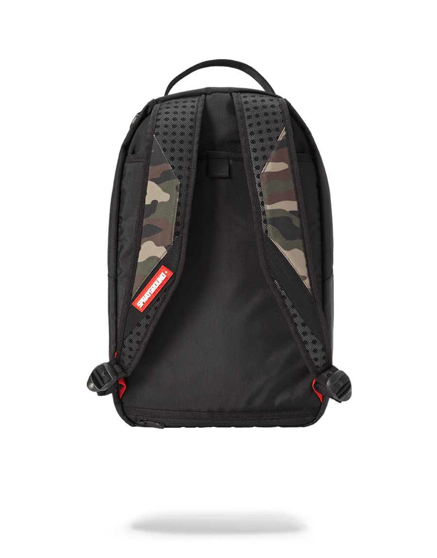 SPRAYGROUND® BACKPACK CAMO SIDE SHARK DOUBLE CARGO