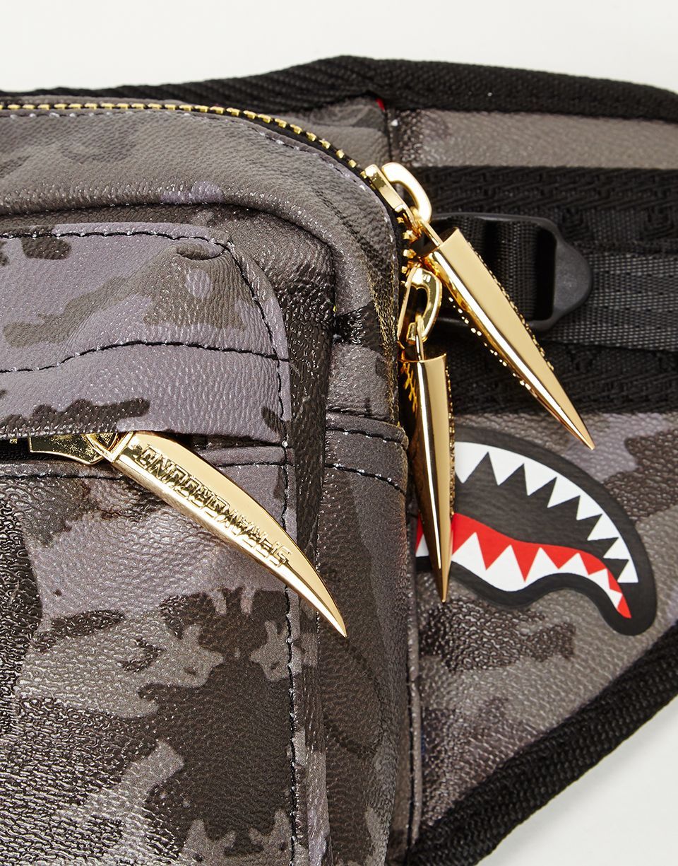 SPRAYGROUND® CROSS BODY BLACK PANTHERA CAMO CROSSBODY