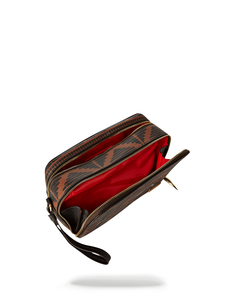 SPRAYGROUND® TOILETRY LEOPARDS IN PARIS TOILETRY AKA MONEY BAG