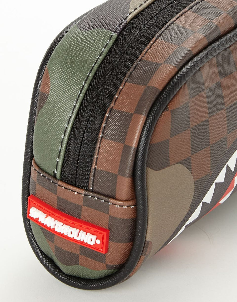SPRAYGROUND® PENCIL CASE SHARKS IN PARIS (CAMO EDITION) PENCIL CASE