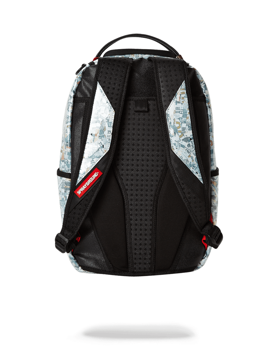 SPRAYGROUND® BACKPACK COUNTERFEIT (VINYL SHREDDED MONEY)