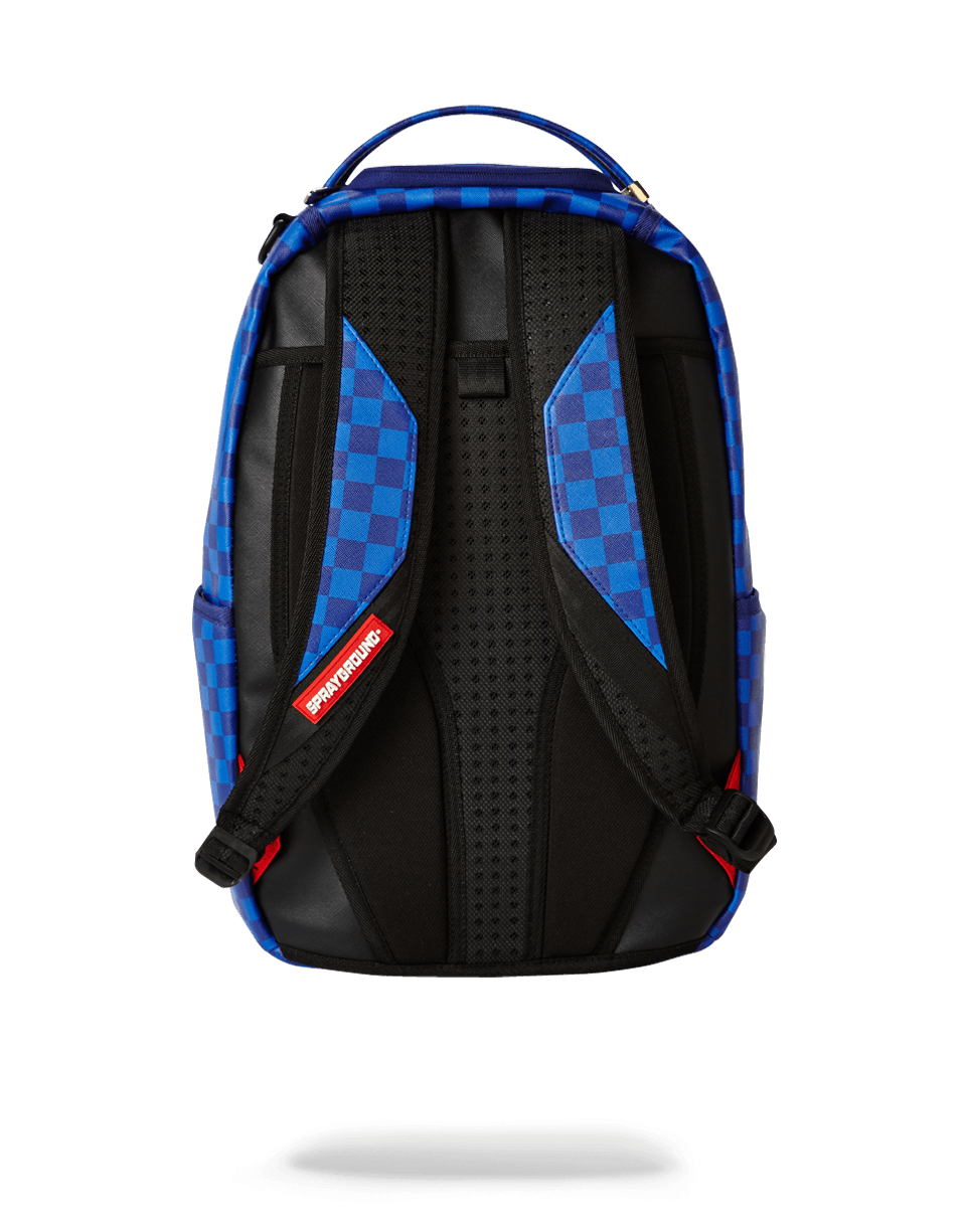Sprayground blue backpack sales