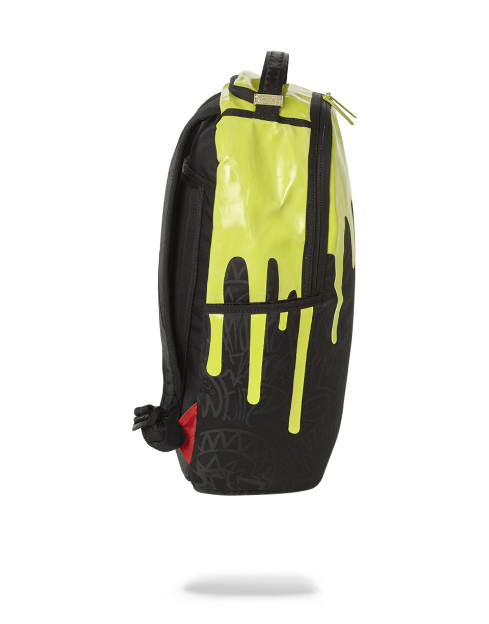 SPRAYGROUND® BACKPACK GREEN NEON DRIP BACKPACK (ONE OF ONE)