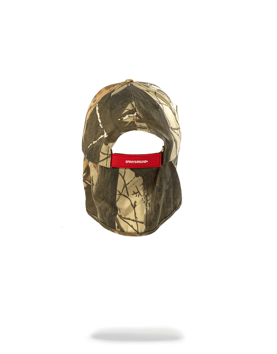 SPRAYGROUND® HAT WILD LIFE HUNTER HAT WITH REMOVABLE FLAP HAT