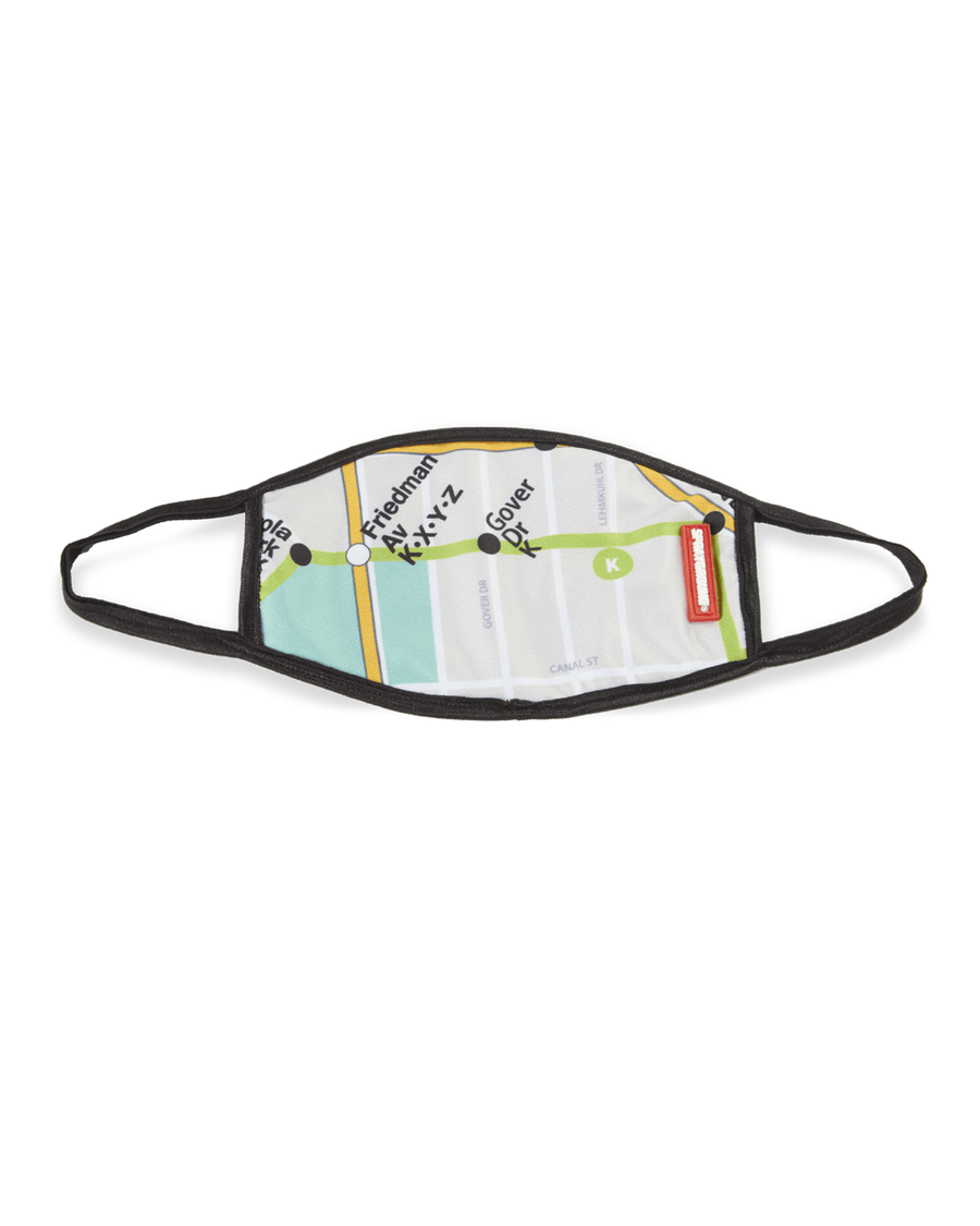 SPRAYGROUND® FASHION MASK KIDS NYC SHARK MAP (CLASSIC FIT)