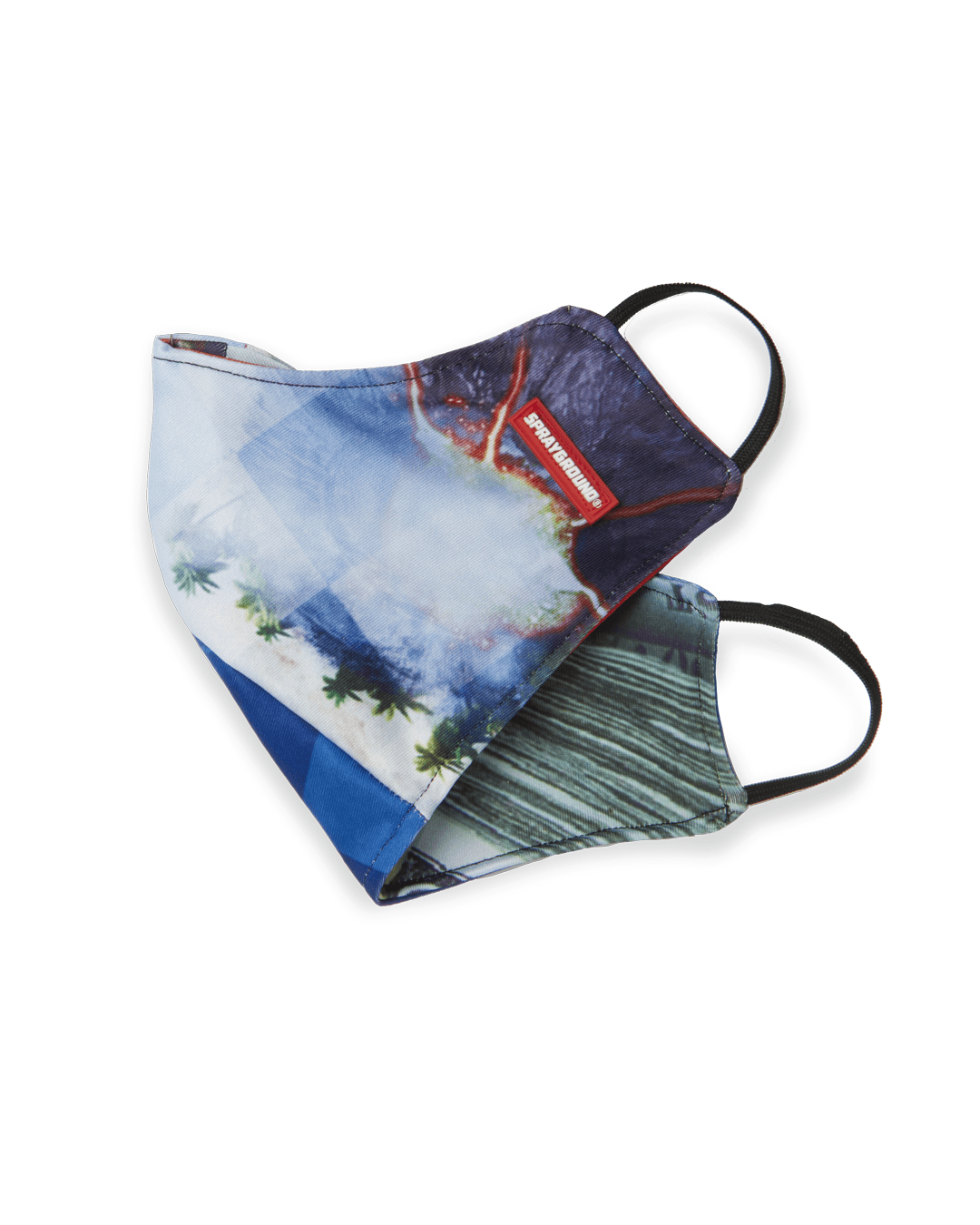 SPRAYGROUND® FASHION MASK MYSTERY REVERSIBLE MASK (FORM-FITTING)