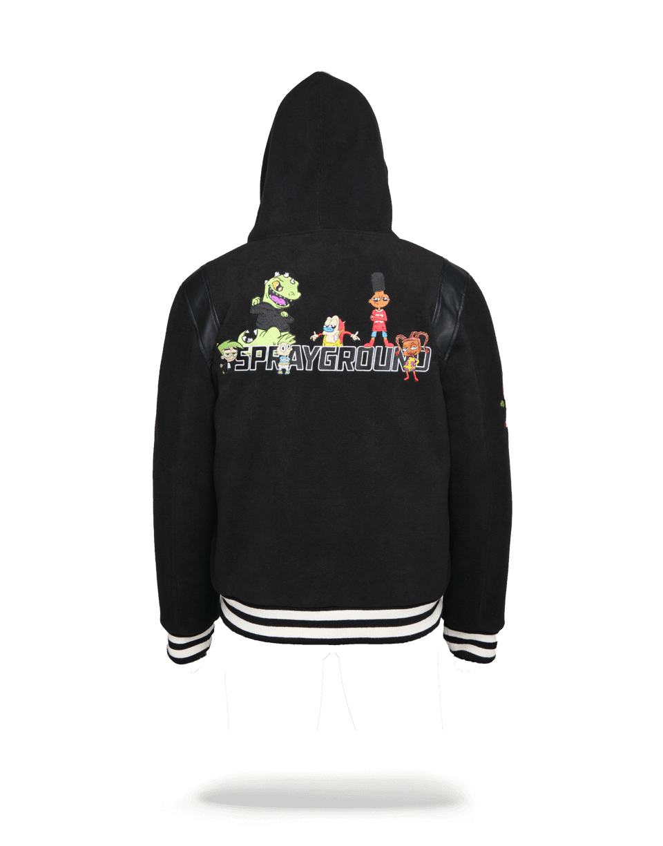 SPRAYGROUND® OUTERWEAR NICK ANIME VARSITY JACKET