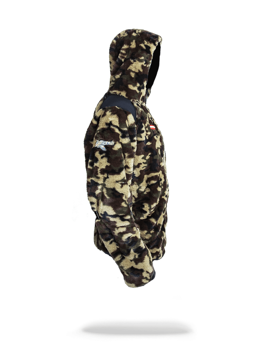 SPRAYGROUND® OUTERWEAR CAMO FLEECE