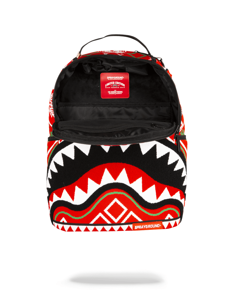 SPRAYGROUND® BACKPACK UGLY SWEATER SHARK