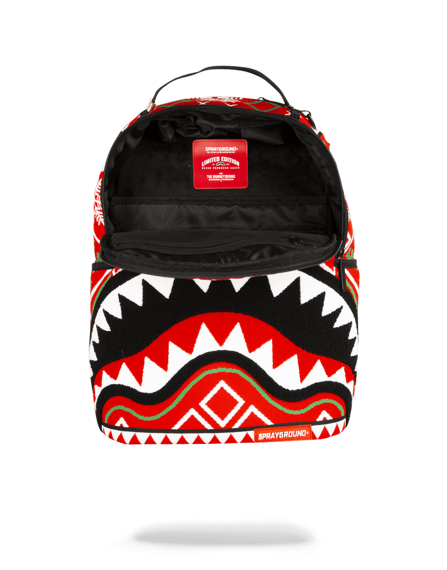 SPRAYGROUND® BACKPACK UGLY SWEATER SHARK