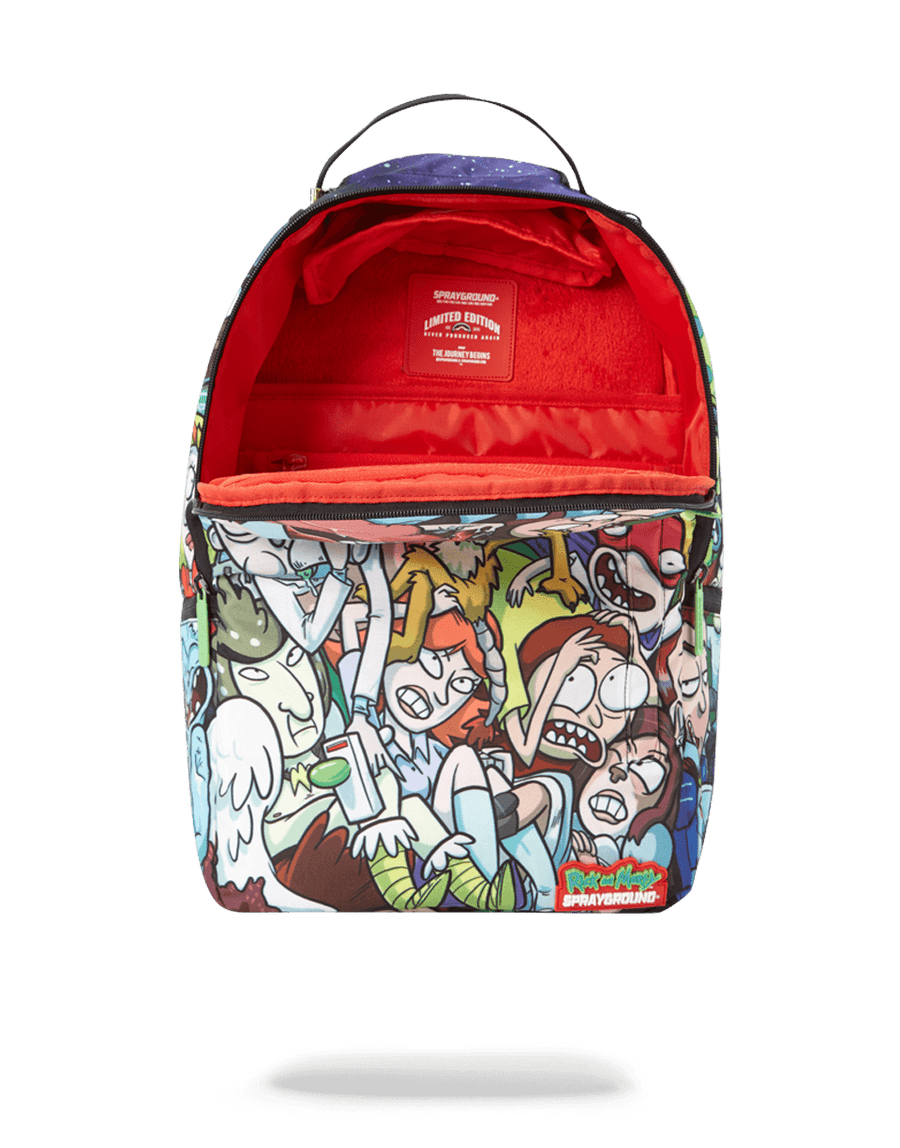 SPRAYGROUND® BACKPACK RICK & MORTY CRAMMED