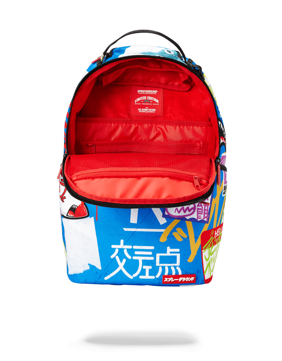 SPRAYGROUND® BACKPACK JAPANESE STREET SIGN