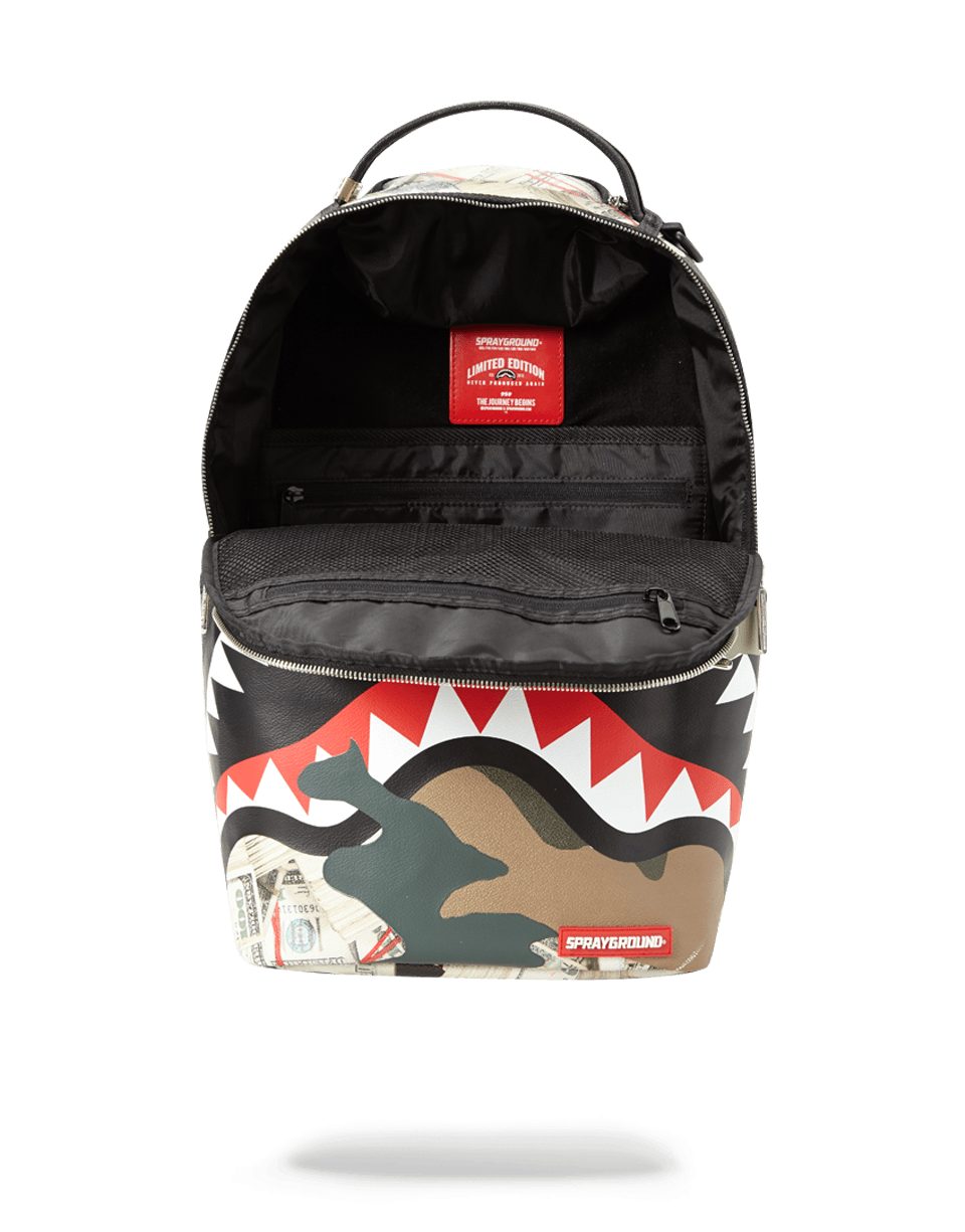 shark money sprayground backpack
