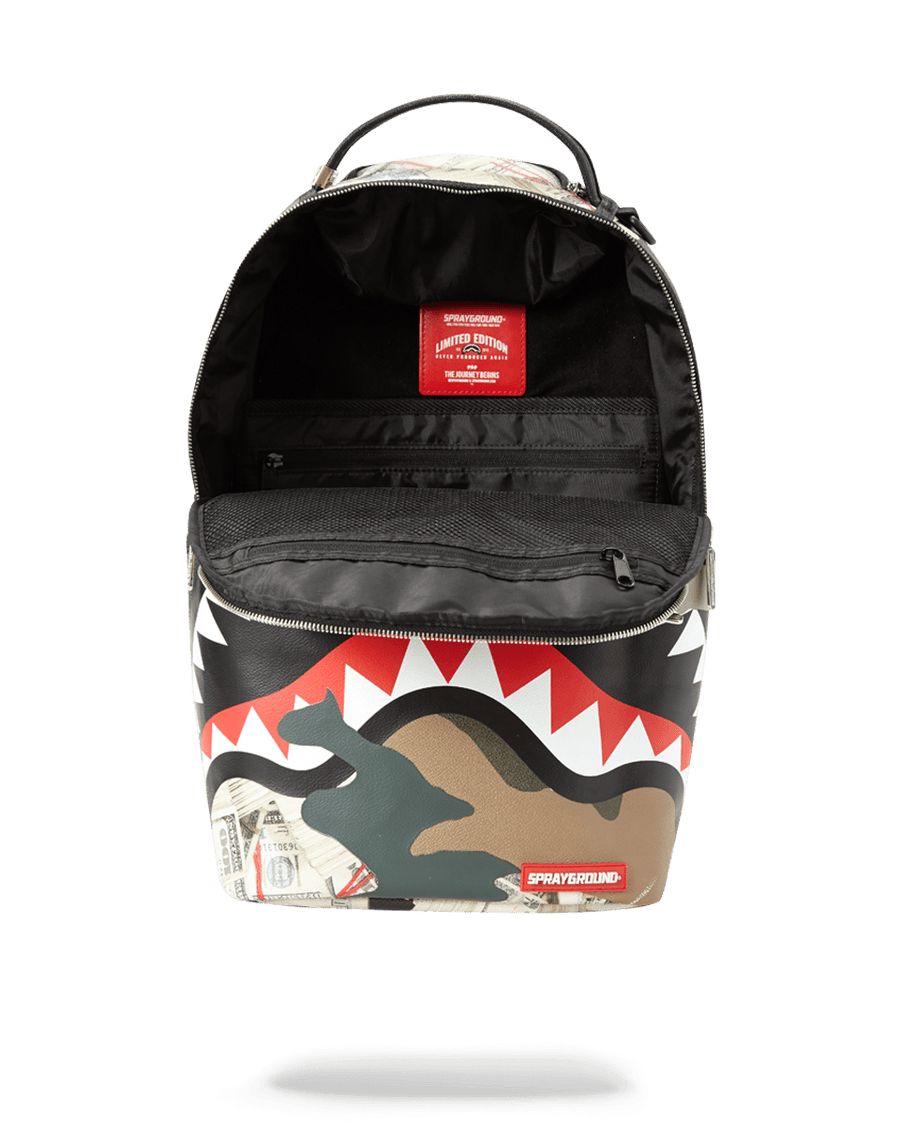 SPRAYGROUND® BACKPACK CAMO MONEY SHARK