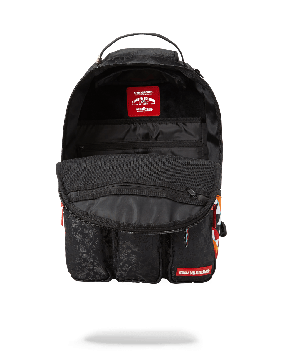 SPRAYGROUND® BACKPACK DRAGON SIDE SHARK CARGO