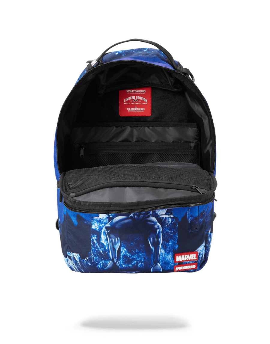 Sprayground black top panther backpack