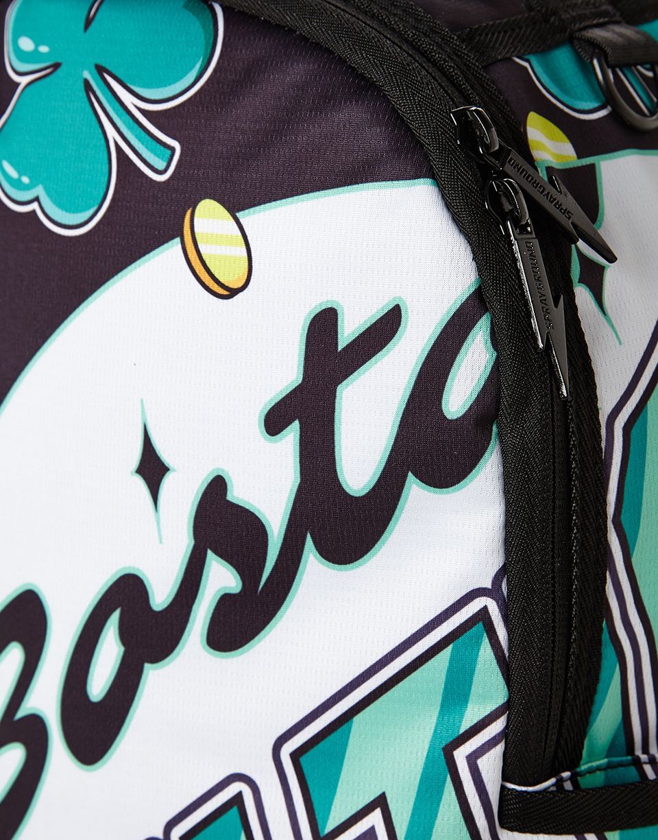 SPRAYGROUND® BACKPACK NBA LAB BOSTON CELTICS LUCKY COIN SHARK