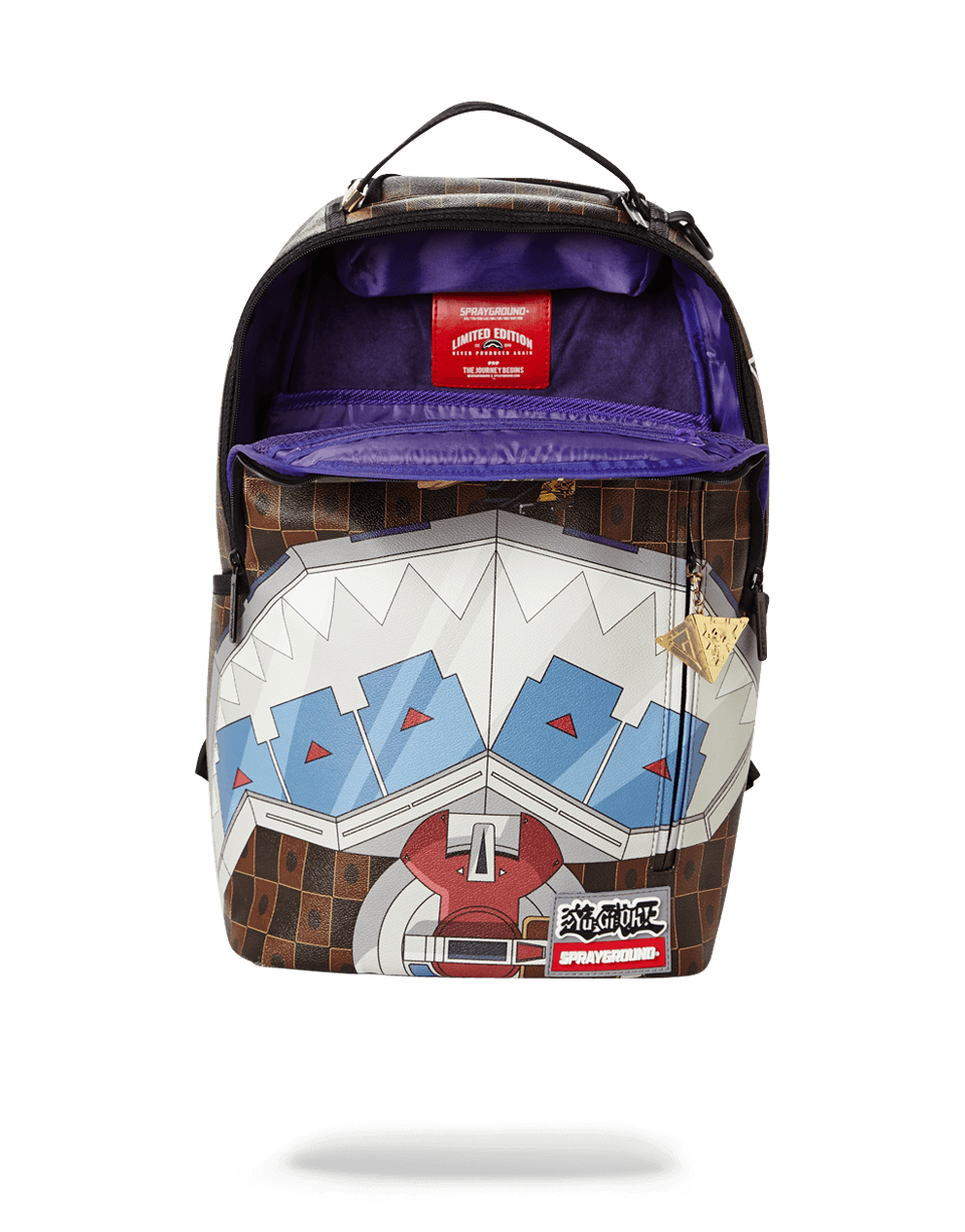 SPRAYGROUND® BACKPACK YU GI OH DUAL DISK SHARK