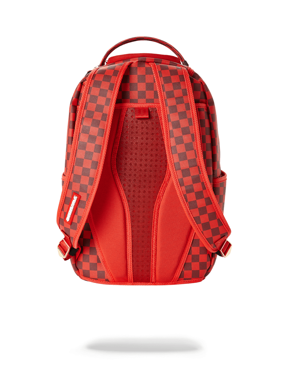 SPRAYGROUND® BACKPACK SHARKS IN PARIS (RED CHECKERED EDITION)