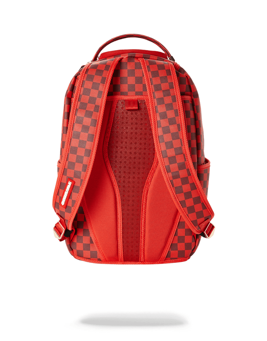 SPRAYGROUND® BACKPACK SHARKS IN PARIS (RED CHECKERED EDITION)