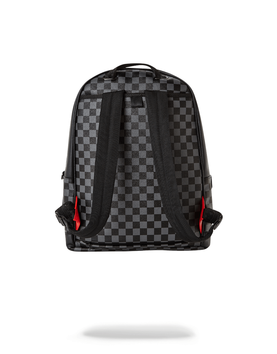 Sprayground sharks in sales paris black checkered backpack