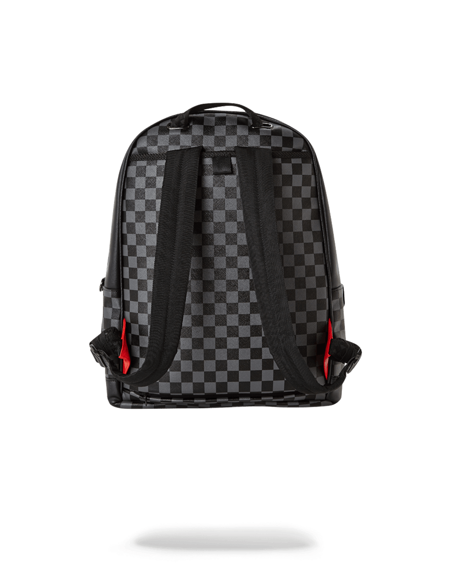 SPRAYGROUND® BACKPACK SHARKS IN PARIS (BLACK CHECKERED EDITION)
