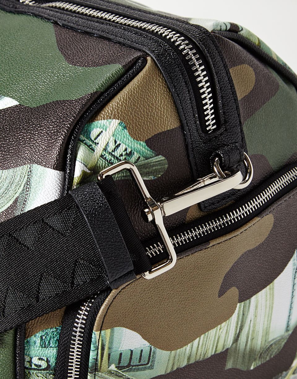 SPRAYGROUND® DUFFLE CAMO MONEY SHARK DUFFLE