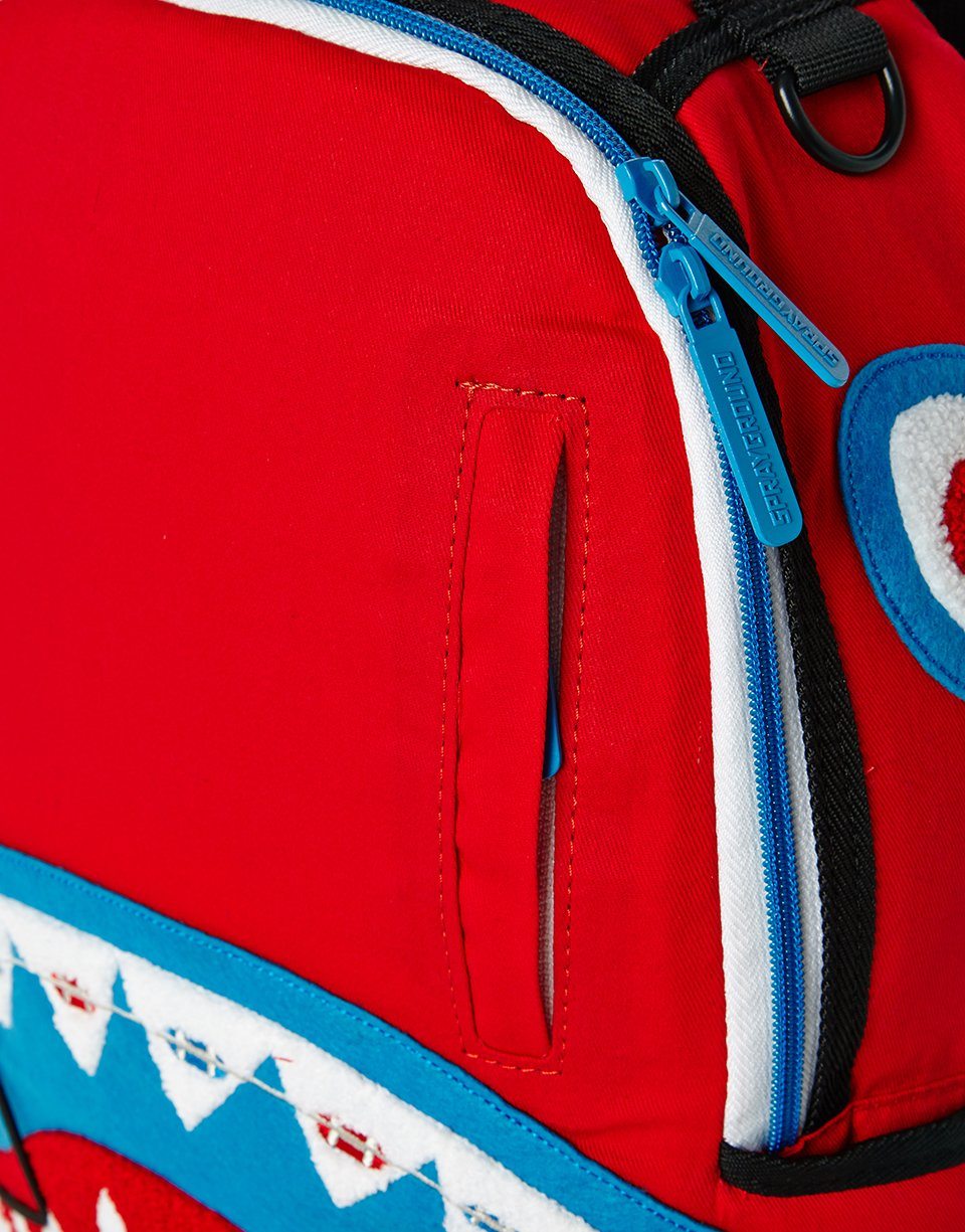 SPRAYGROUND® MINI BRACES SHARK (RED)