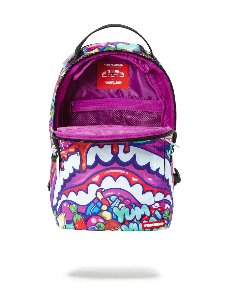 Sprayground candy shark backpack cheap