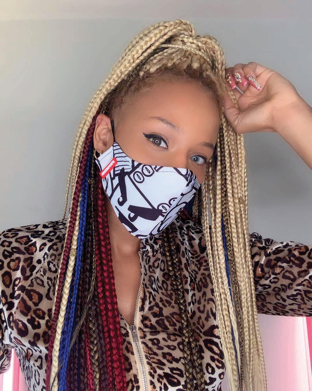 SPRAYGROUND® FASHION MASK MONEY BOYS MASK (FORM-FITTING)
