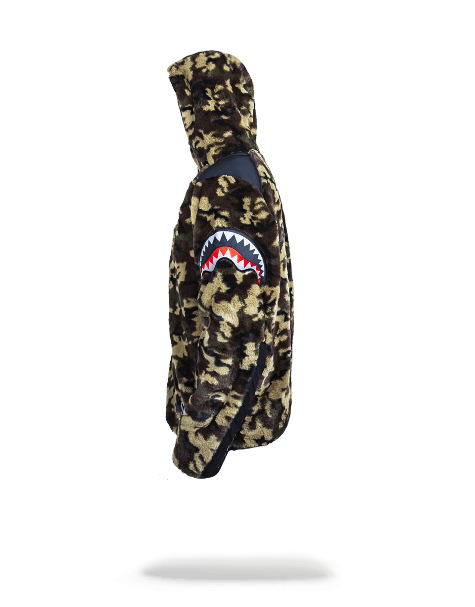 SPRAYGROUND® OUTERWEAR CAMO FLEECE