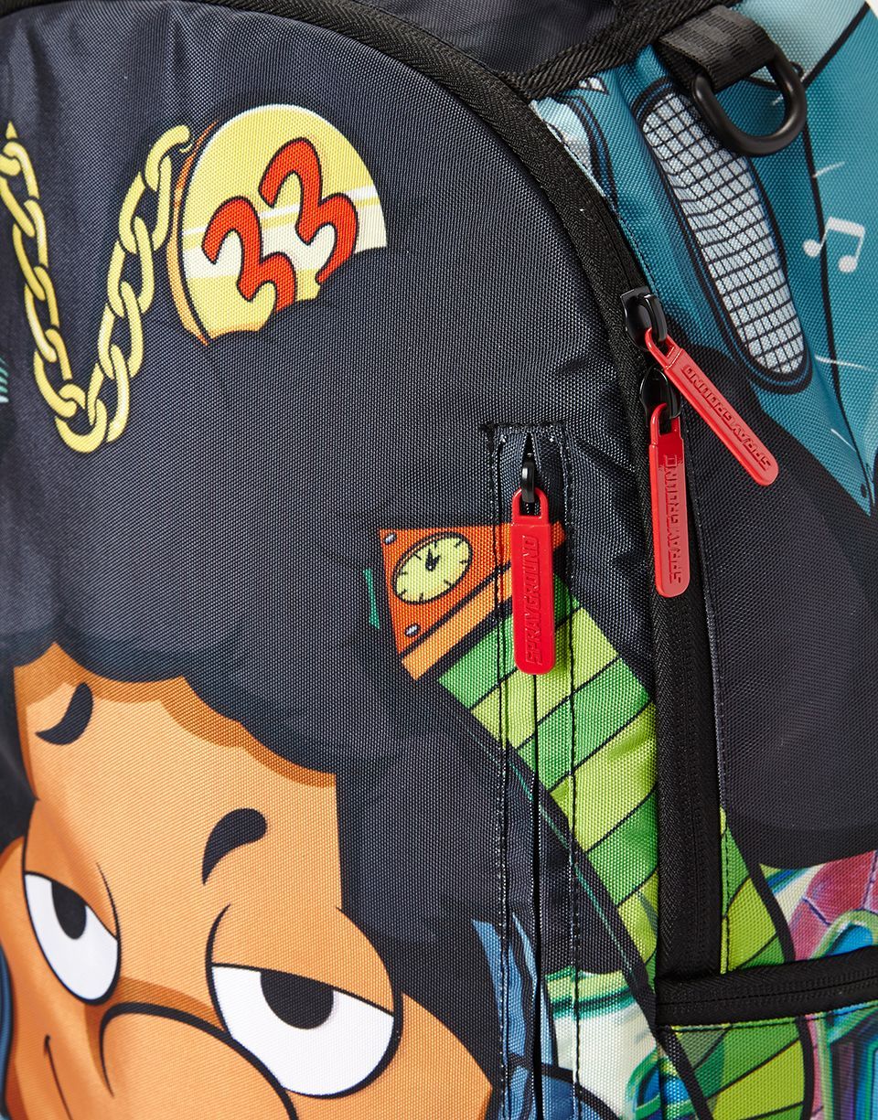 Shop Sprayground Hey Arnold On The Run Shark Backpack 910B4208NSZ red