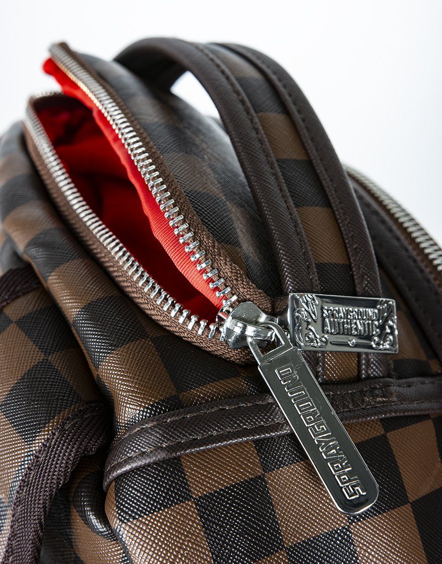 SPRAYGROUND® BACKPACK SLEEK SHARKS IN PARIS (BROWN)