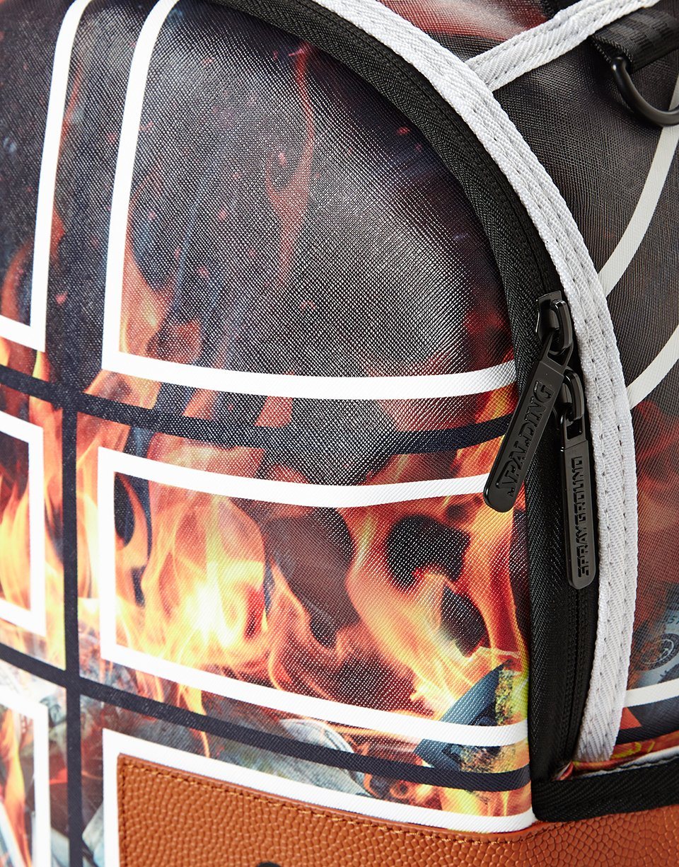 Sprayground fire money clearance backpack