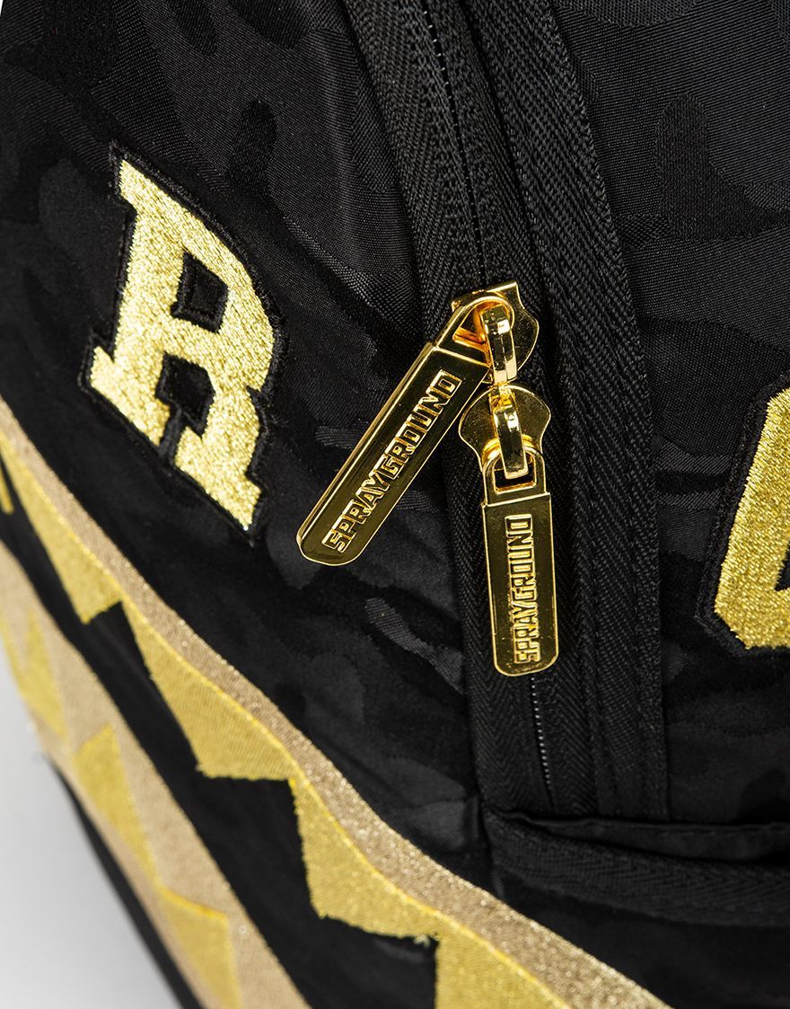 SPRAYGROUND® BACKPACK DESTROY SHARK (GOLD CAMO)