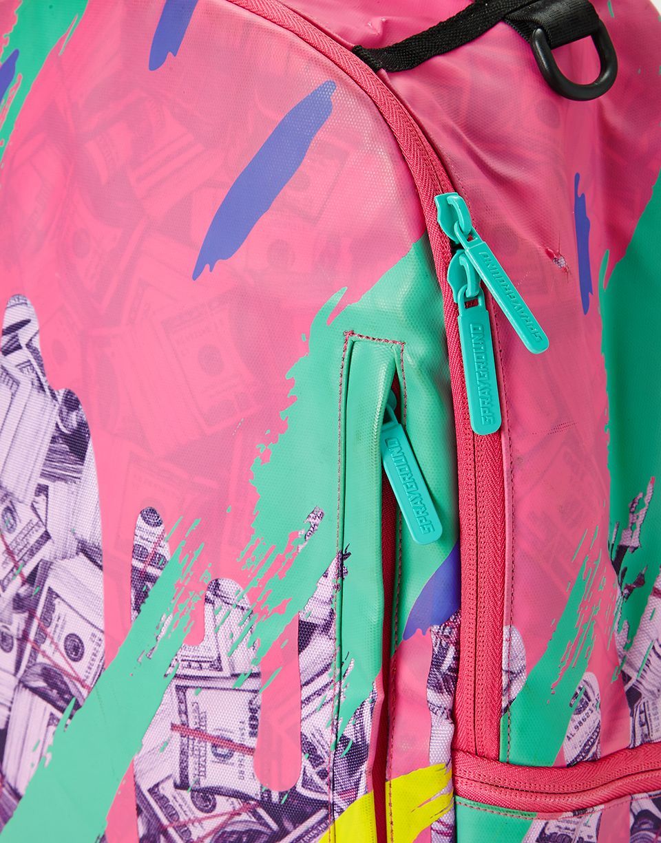 MONEY PINK CAMO DRIP SPRAYGROUND