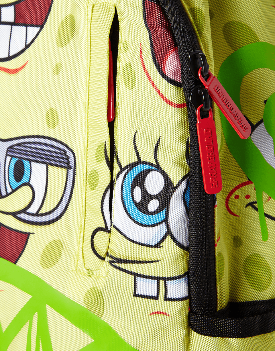 SPRAYGROUND® BACKPACK SPONGEBOB SPRAYPAINT FACE PATTERN