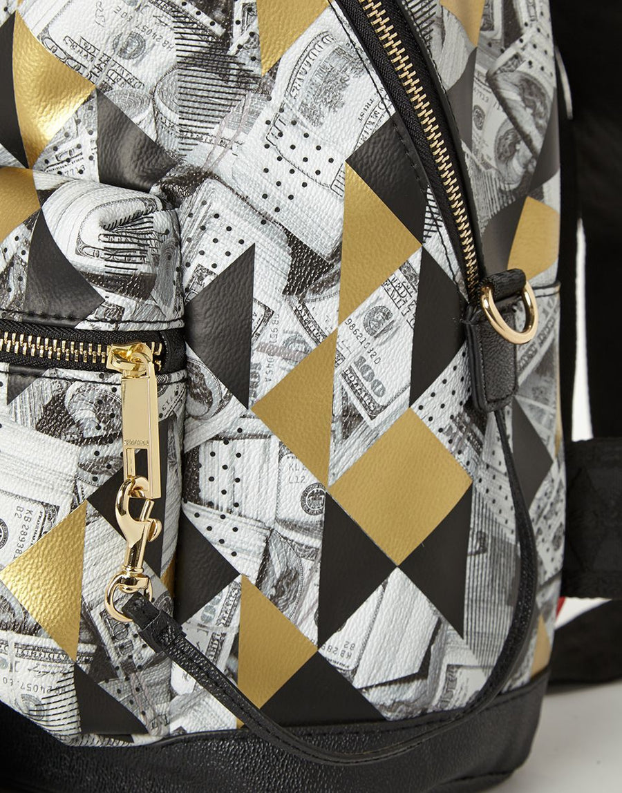 SPRAYGROUND® BACKPACK 6-STRAP FRACTAL MONEY EMPEROR