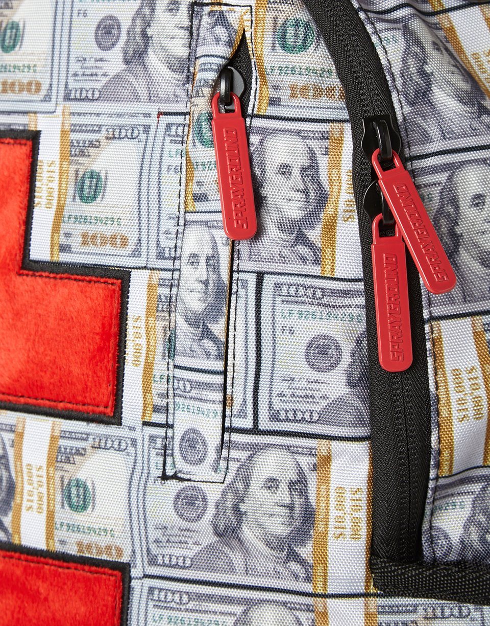 SPRAYGROUND® BACKPACK VELOUR MONEY