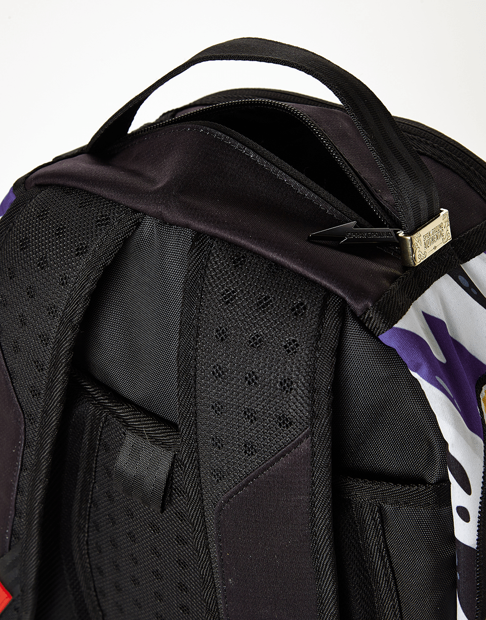 SPRAYGROUND® BACKPACK NBA LAB LA LAKERS VERTICAL SHARKMOUTH