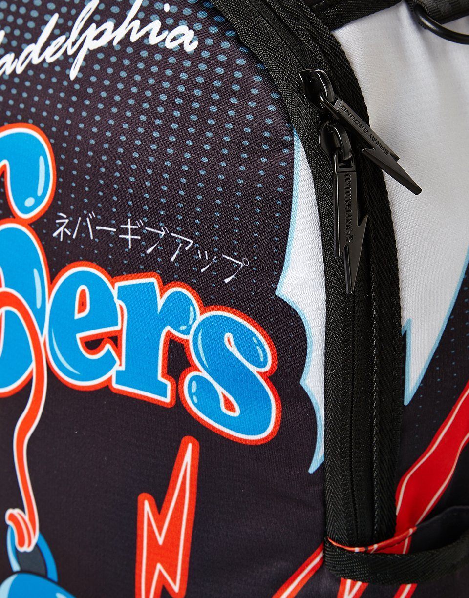 SPRAYGROUND® BACKPACK NBA LAB PHILADELPHIA 76ERS BELL SHARK