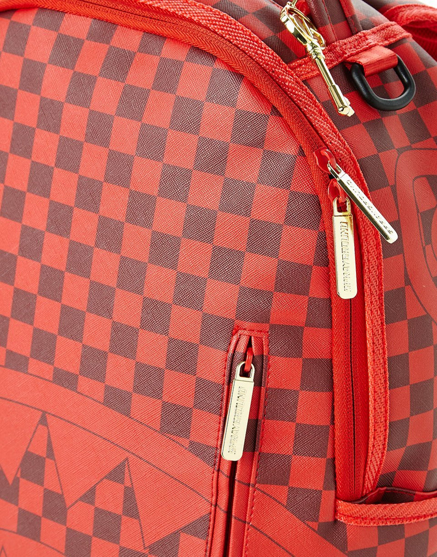 SPRAYGROUND® BACKPACK SHARKS IN PARIS (RED CHECKERED EDITION)