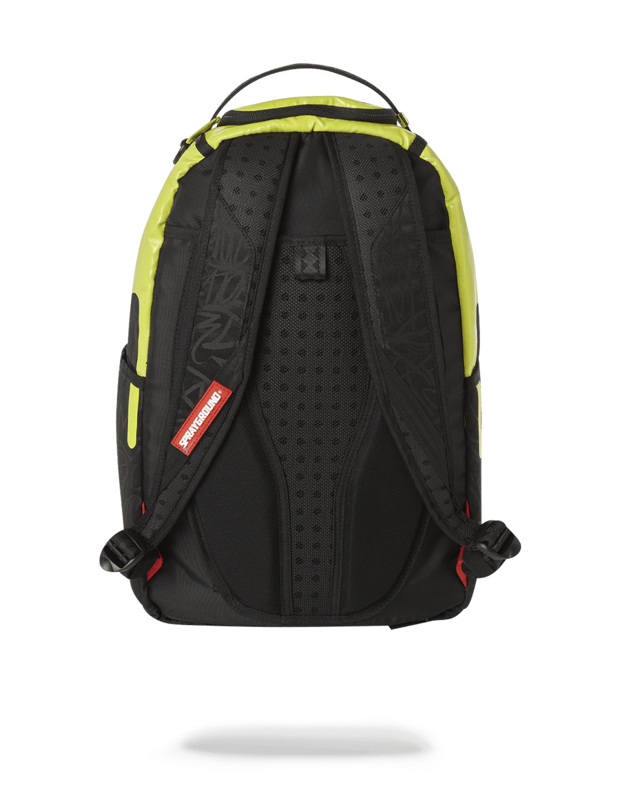SPRAYGROUND® BACKPACK GREEN NEON DRIP BACKPACK (ONE OF ONE)
