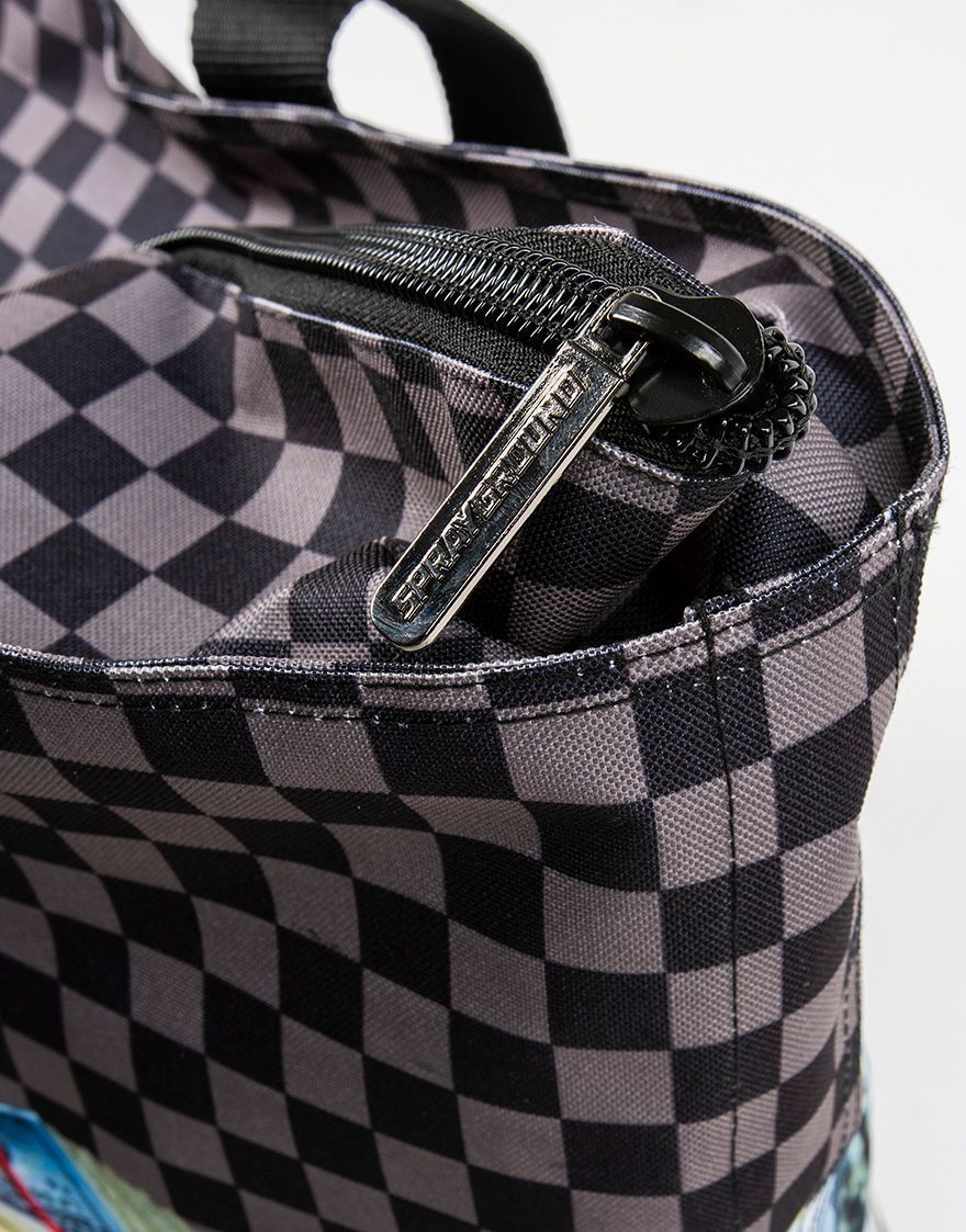 SPRAYGROUND® TOTE SHARKS IN PARIS GOLD STENCIL TOTE