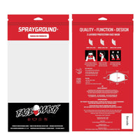 SPRAYGROUND® FASHION MASK MONEY WHERE UR MOUTH IS FORM-FITTING MASK