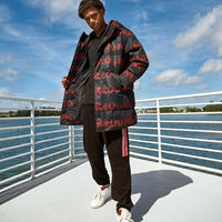 SPRAYGROUND® APPAREL SG GRAFFITI PUFFER JACKET BLACK